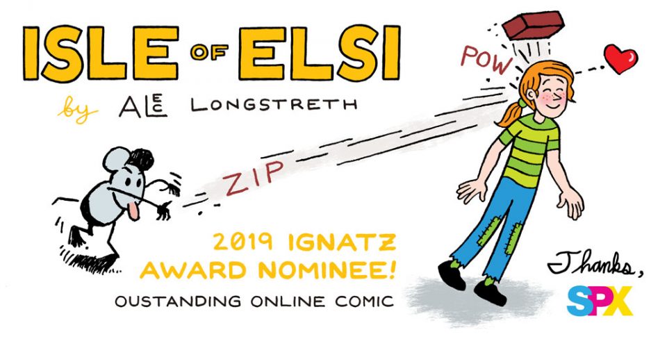 2019 Ignatz Award Nominee for Oustanding Online Comic