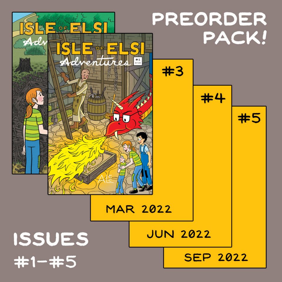 IOE Adventures - Preorder Pack Issues #1 & #2