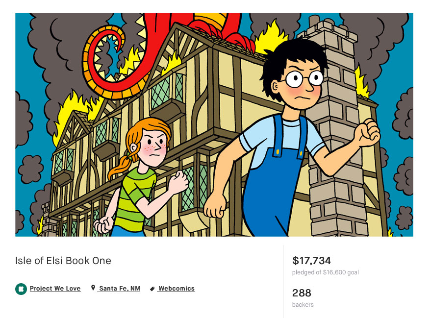 Isle of Elsi: Book One Kickstarter