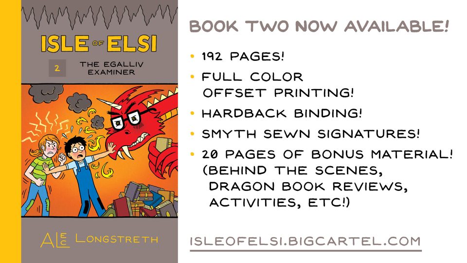 Isle of Elsi Book Two is now available for online ordering!