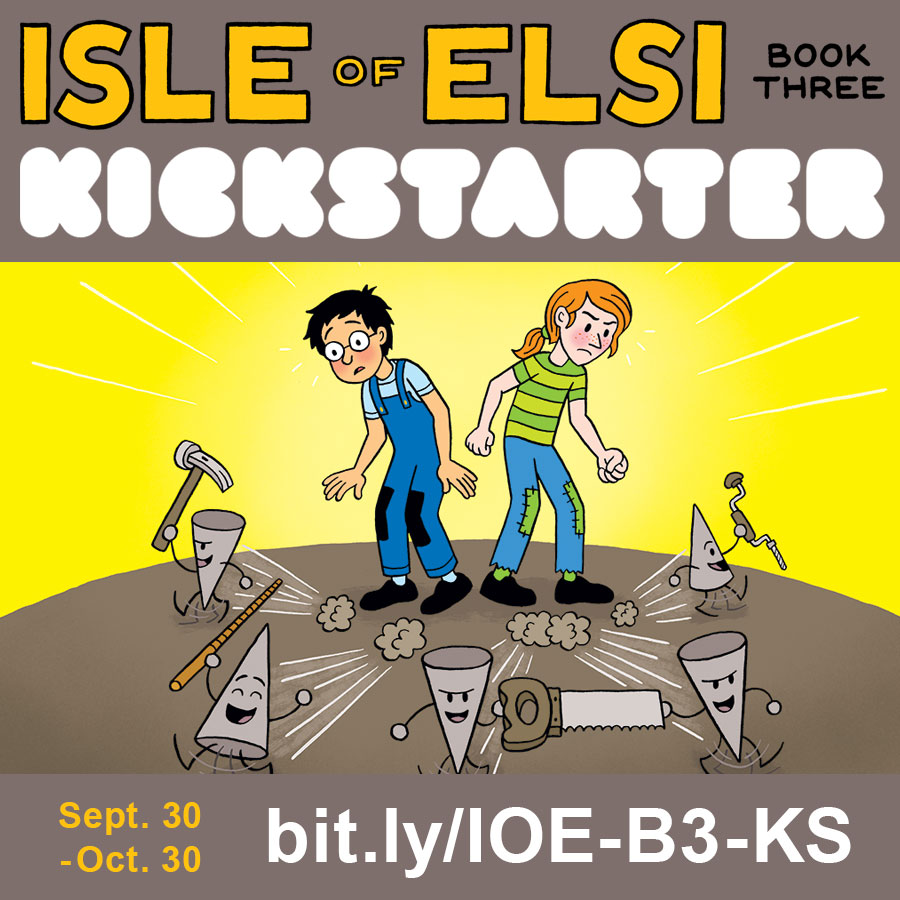 Isle of Elsi Book Three Kickstarter September 30 - October 30