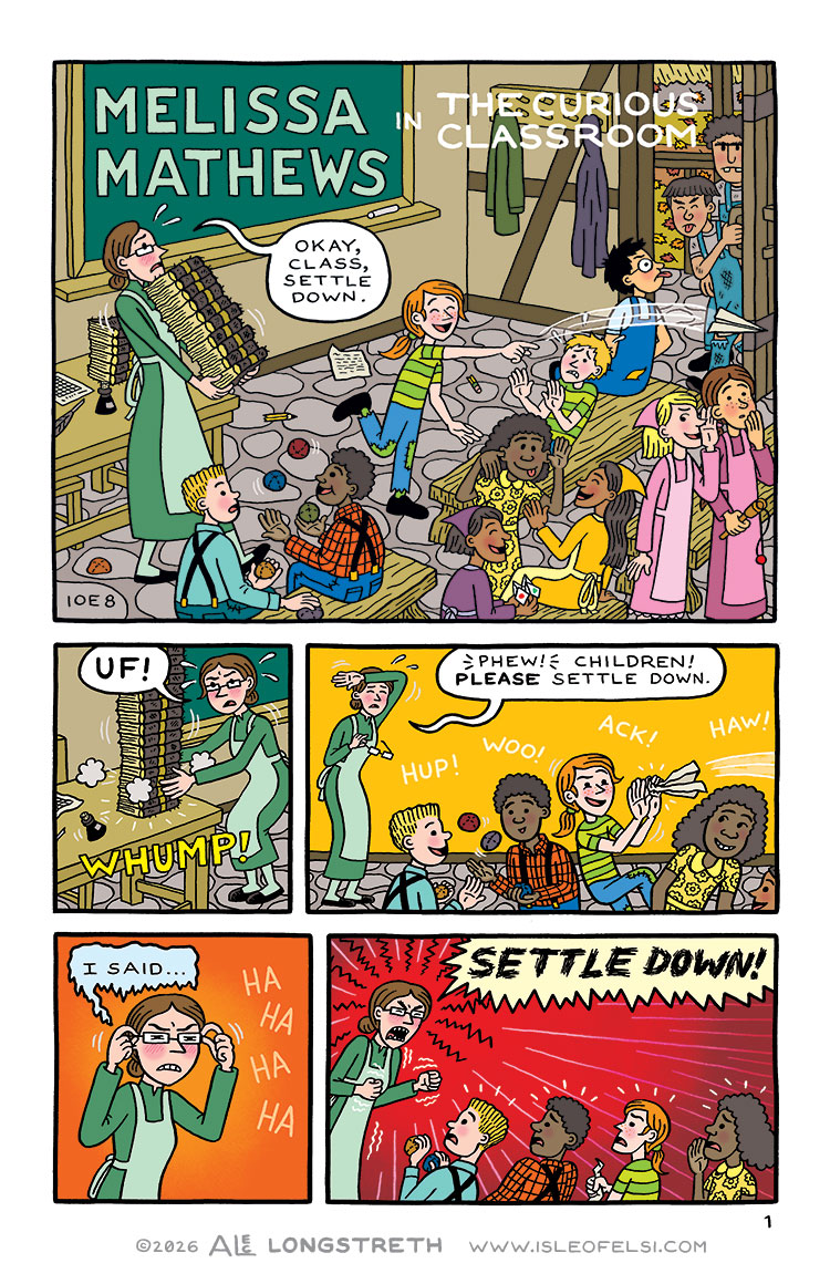 Melissa Mathews in The Curious Classroom - Page 1