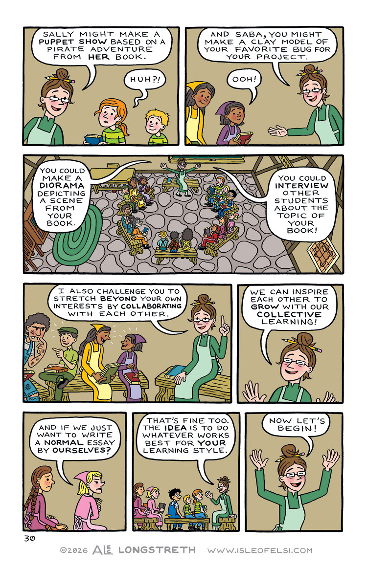 Melissa Mathews in The Curious Classroom - Page 30