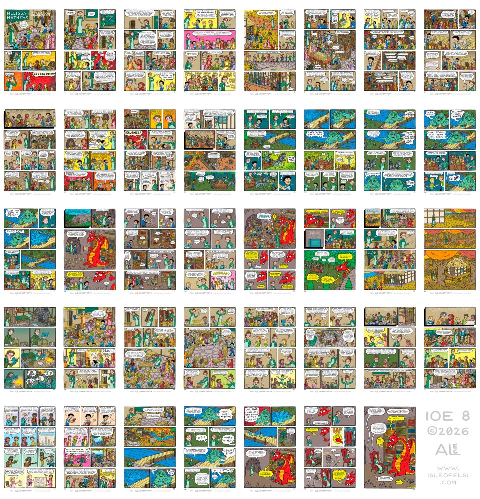 All the pages of IOE 8 - Miss Mathews in The Curious Classroom